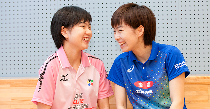 姉妹で世界の舞台に立ちたい 卓球 石川佳純 梨良 が目指す未来 スポーツ応援サイトgrowing By スポーツくじ Toto Big